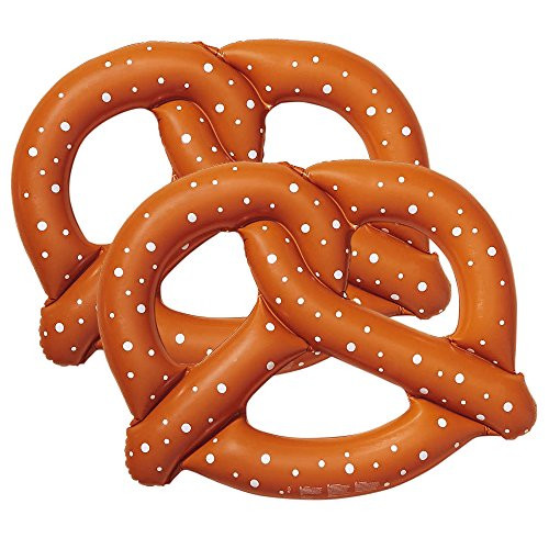 Swimline Giant Pretzel Fun Inflatable for Swimming Pools (2 Pack)