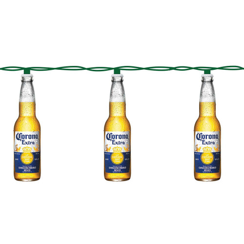 Kurt Adler 10-Light Corona Beer Bottle Light Set