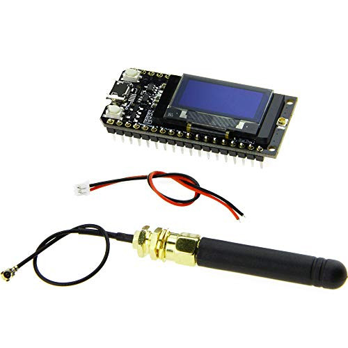WINGONEER LORA32 868Mhz ESP32 Bluetooth WiFi Module with 0.96 inch OLED Display Screen