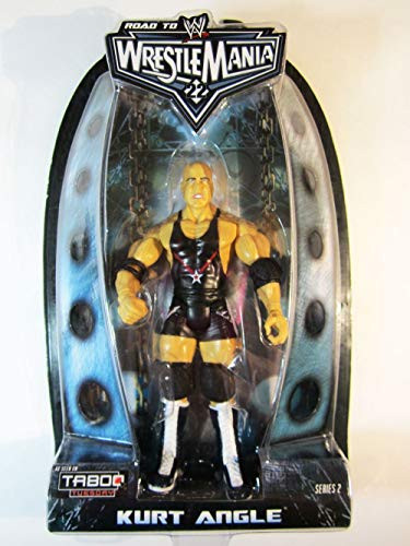 WWE Road to Wrestlemania 22 Kurt Angle 7 inch Action Figure Series 2