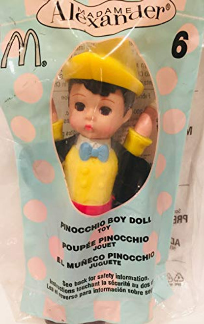 Madame Alexander 2004 Pinocchio Doll for Happy Meal Toys #6 McDonalds