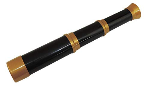 Novelty Giant Pirate Telescope Black and Gold