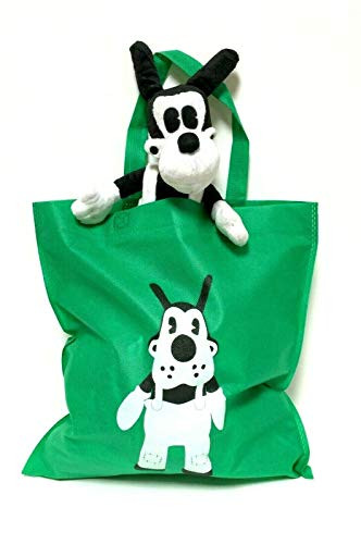Ajema Boris The Wolf and The Ink Machine Plush Figure Toy Comes in Boris Bag