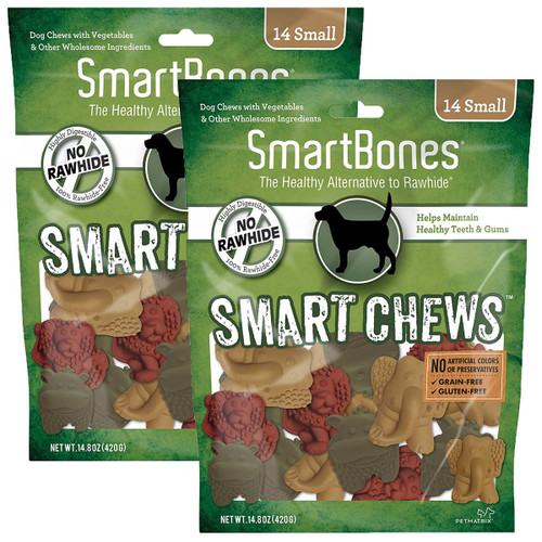 SmartBones SmartChews Safari Chews for Dogs