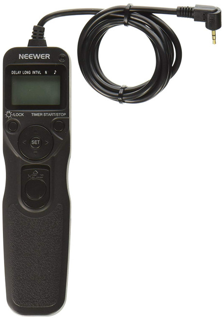 Neewer Timer Remote for Canon Rebel T1i, XT, XSi, XS, XSi,EOS 60D,Rebel 2000, Rebel G, Rebel G II, Rebel T1, Rebel T2, Rebel T2i,PowerShot G10/G11