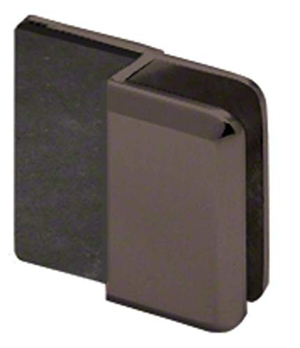 C.R. LAURENCE DSBEV10RB CRL Oil Rubbed Bronze Beveled Style Frameless Shower Door Stop