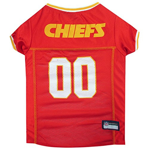 NFL KANSAS CITY CHIEFS DOG Jersey, Large NFL KANSAS CITY CHIEFS DOG Jersey, Large