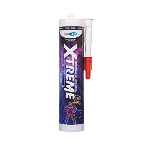 Xtreme Always by Seal it Services | Anti-Mold Sealant | Premium Grade Silicone Adhesive | Ideal Sanitary Application | Multi-Use Product | White