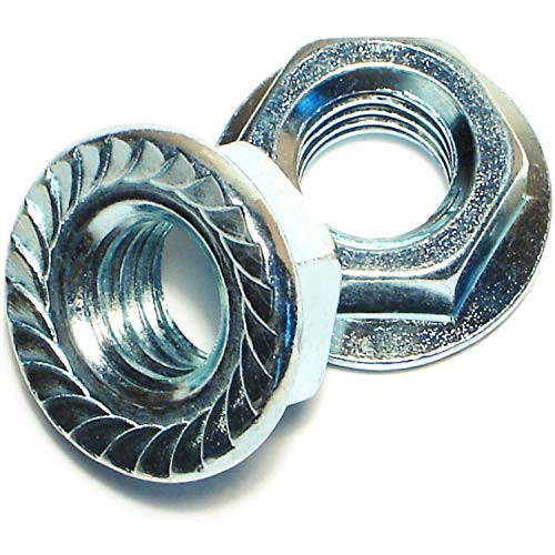 Hard-to-Find Fastener 014973242589 Coarse Hex Serrated Flange Nuts, 1/2-13, Piece-50