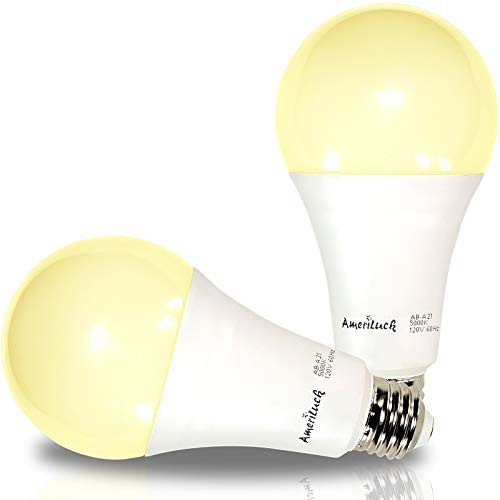 AmeriLuck 3-Way LED Light Bulb A21, 50-100-150W Equivalent (3000K | Warm White, 2 Pack) AmeriLuck 3-Way LED Light Bulb A21, 50-100-150W Equivalent (3000K | Warm White, 2 Pack)
