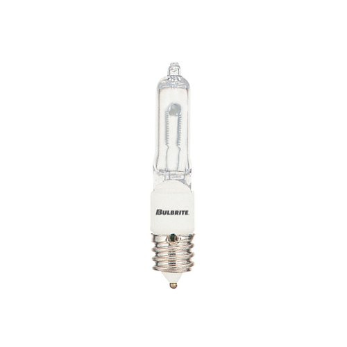 Bulbrite Q150FR/MC 120-Volt Halogen JD Type Mini-Candelabra E11 Bulb, Frosted, 150-Watt