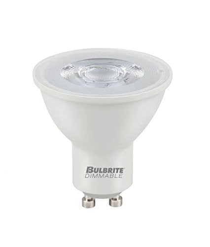 Bulbrite LED PAR16 Dimmable Twist & Lock Bi-Pin Base (GU10) Narrow Flood Light Bulb, 60 Watt Equivalent, 3000K