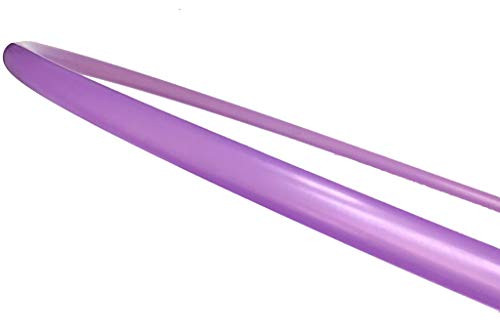 SpinMajik Polypro Hula Hoop for Hoop Dance and Performance (Translucent Purple, 28)