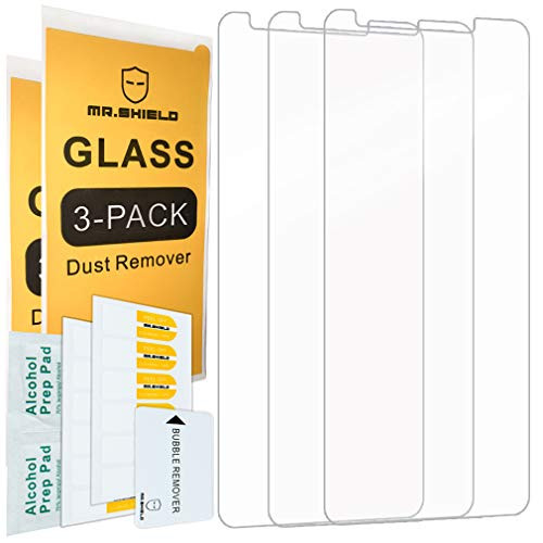 [3-Pack]-Mr.Shield for Google (Pixel 3a)[Tempered Glass] Screen Protector with Lifetime Replacement