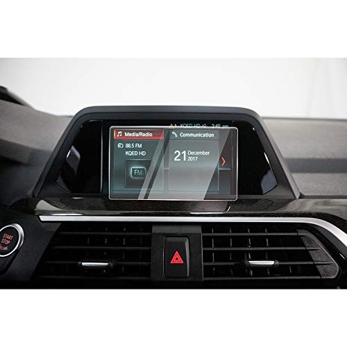 CDEFG Car Navigation Infotainment Touch Screen Protector for BMW X3 G01 2018 2019 iDrive Screen, Tempered Glass HD Clear Screen Protective Film (6.5-Inch)