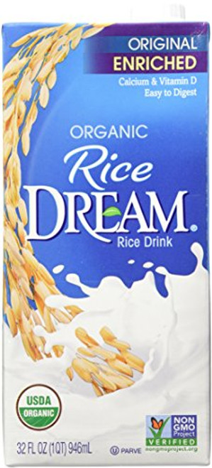 RICE DREAM Enriched Original Organic Rice Drink, 32 fl. oz. (Pack of 6) RICE DREAM Enriched Original Organic Rice Drink, 32 fl. oz. (Pack of 6)