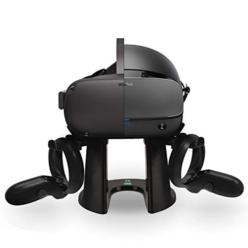 Esimen Oculus Rift S VR Stand,VR Headset Display Holder for Oculus Quest All-in-one VR Gaming Headset Mount Station (Style 1)