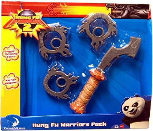 Mattel Kung Fu Panda 2 Kung Fu Warriors Pack Exclusive Roleplay Toy Mattel Kung Fu Panda 2 Kung Fu Warriors Pack Exclusive Roleplay Toy