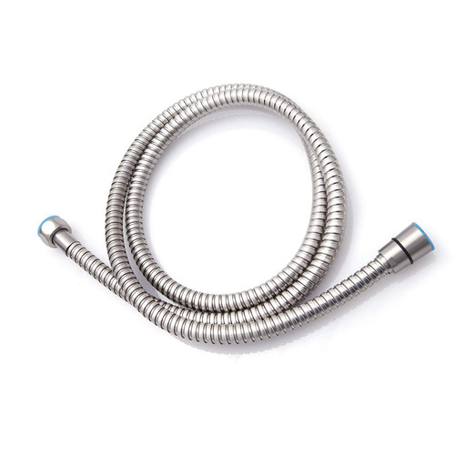 Dyconn Faucet HSH25-BN Stainless Steel Flexible Shower Hose, 100', Brushed Nickel