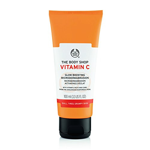 The Body Shop Vitamin C Glow Boosting Microdermabrasion Exfoliator, 3.3 Fl Oz (Vegan) The Body Shop Vitamin C Glow Boosting Microdermabrasion Exfoliator, 3.3 Fl Oz (Vegan)