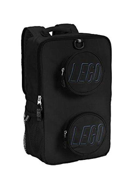 LEGO Kids Brick Backpack-Black, One Size LEGO Kids Brick Backpack-Black, One Size
