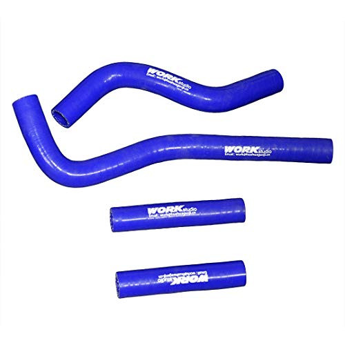Aluminum Radiator & hose FOR Honda CRF 150 R CRF150R 2007-2015 2008 2009 2010 2011 2012 2013 2014 (hose blue)