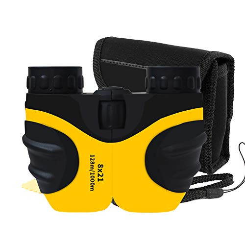 Chof Compact Binoculars for Kids, High-Resolution, 8x21 Children Binoculars for Bird Watching, Hiking, Outdoor, Camping, Traveling