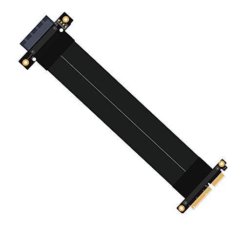 SUPERPLUS  PCI-e PCI Express 3.0 4X Extension Cable with Gold-Plated Connector pcie Riser