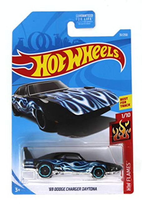 Hot Wheels '69 Dodge Charger Daytona HW Flames 1/10 Hot Wheels '69 Dodge Charger Daytona HW Flames 1/10