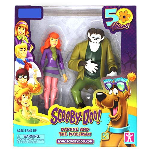 Scooby-Doo 50 Years Daphne and The Wolfman Action Figure 2 Pack