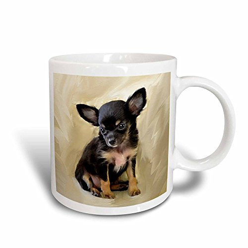 3dRose mug_4467_3 Chihuahua Puppy Magic Transforming Mug, 11-Ounce