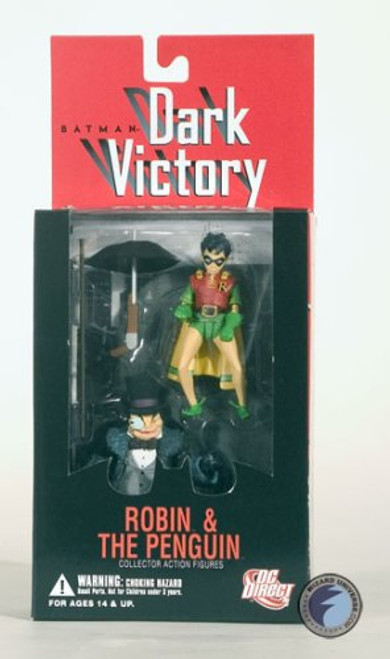 DC Direct Batman Dark Victory Robin and Penguin Collector Action Figure