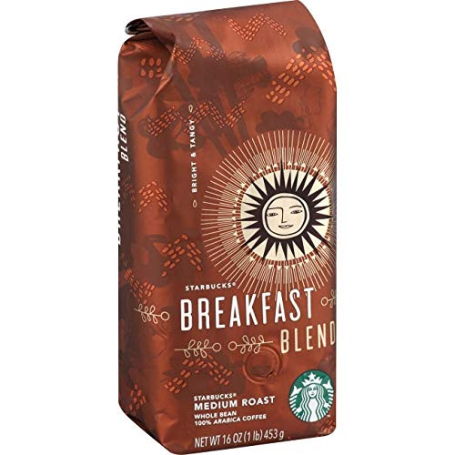 Starbucks Breakfast Blend, Whole Bean Coffee (1lb)