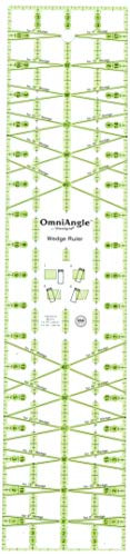 Omnigrid RA418 Ruler, 4" x 18", Yellow