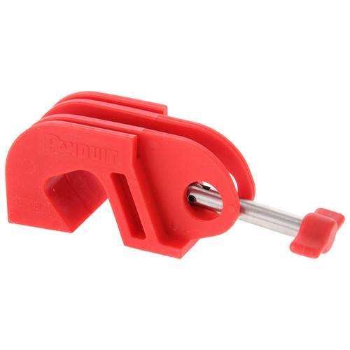 Panduit PSL-CBNT Lockout with Universal Circuit Breaker Compatibility, Red