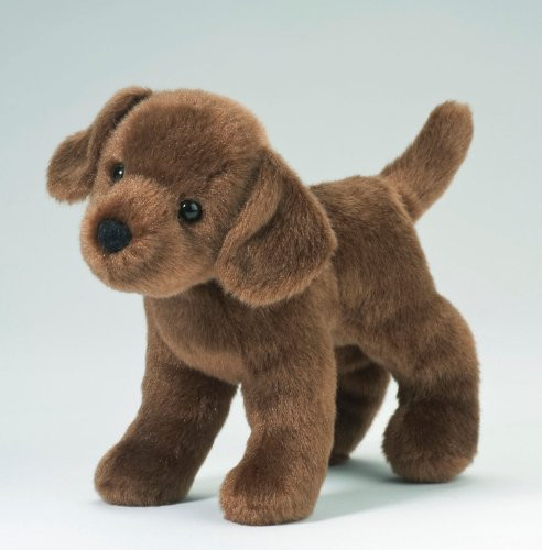 Brownie Chocolate Lab 8" by Douglas Cuddle Toys