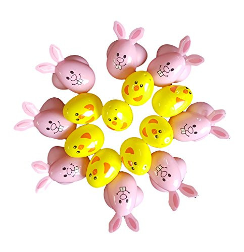 Easter Eggs- Smiley Bunny and Chick- Bundle of 2 ( 16 counts)