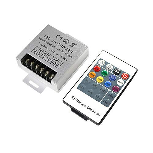 Shine 20 Keys Wireless RF Remote RGB LED Light LED Strip Controller for 5050 3528 12-24V
