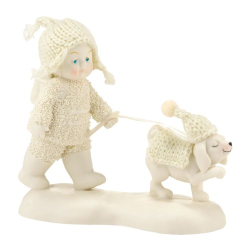 Department 56 Snowbabies Dog Days of Winter Porcelain Figurine, 4.5 Department 56 Snowbabies Dog Days of Winter Porcelain Figurine, 4.5