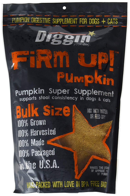 Diggin Your Dog Firm Up Pumpkin Supplement Diggin Your Dog Firm Up Pumpkin Supplement