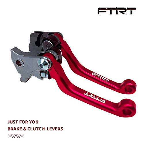 FTRT Pivot Dirt bike Brake Clutch Levers for CRF450R 2007-2019/ CRF450RX 2017 2018 2019/ CRF250R 2007-2019/ CRF250RX 2019?Blue FTRT Pivot Dirt bike Brake Clutch Levers for CRF450R 2007-2019/ CRF450RX 2017 2018 2019/ CRF250R 2007-2019/ CRF250RX 2019?Blue