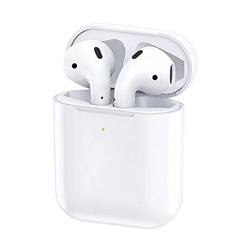 Upgraded Bluetooth 5.0 Wireless Earbuds Bluetooth Headphones Deep Bass HiFi 3D Stereo Sound, Built-in Mic Earphones with Portable Charging Case for Smartphones and Laptops