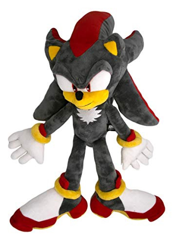 Sonic The Hedgehog Shadow The Hedgehog HQ Stuffed Plush Toy Anime Gift for Kids 18"