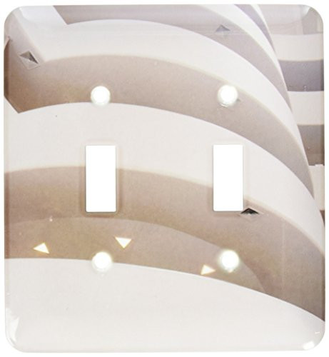 3dRose lsp_93069_2 New York, Guggenheim, Modern Architecture Us33 Cmi0075 Cindy Miller Hopkins Double Toggle Switch