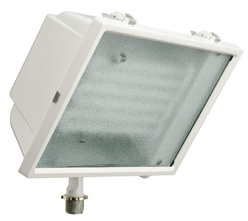 Lithonia Lighting OFL2 65F 120 LP WH M4 Standard Flood Light with 65-Watt 6500K Triple Tube Compact Fluorescent Lamp