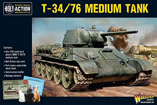 Warlord Games Wgb-ri-501, Soviet T34/76, Bolt Action Wargaming Model