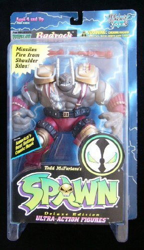 McFarlane Toys 1995 Spawn Series 2 REPAINTS RED BADROCK Figure