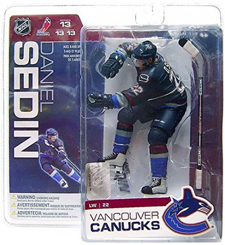 McFarlane Toys 6" NHL Series 13 - Daniel Sedin Blue Jersey
