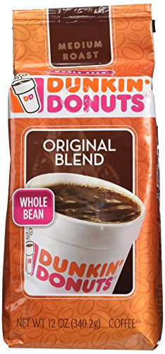 Dunkin' Donuts - Whole Bean - Original Blend - 12oz (Pack of 2)