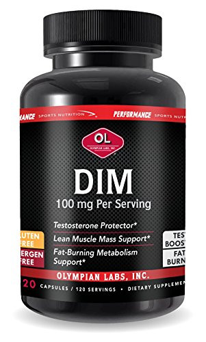 Olympian Lab Dim (Diindolylmethane), 100mg, Capsules, 120-Count